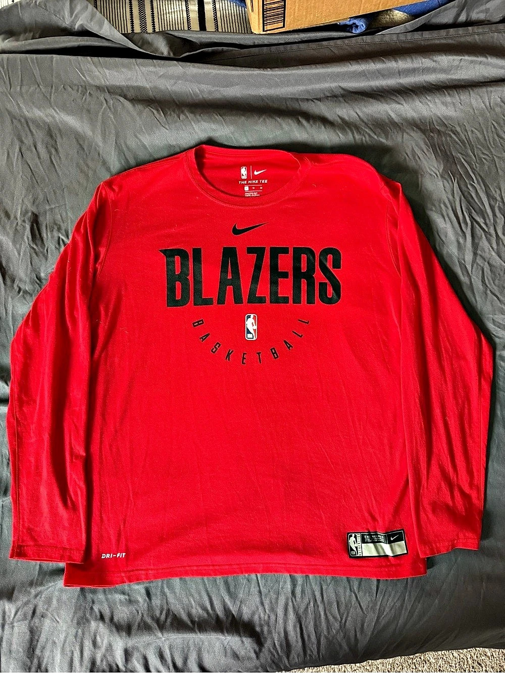 Nike Portland Trail Blazers Nike NBA Long Sleeve T-Shirt NBA Long Sleeve T-Shirt